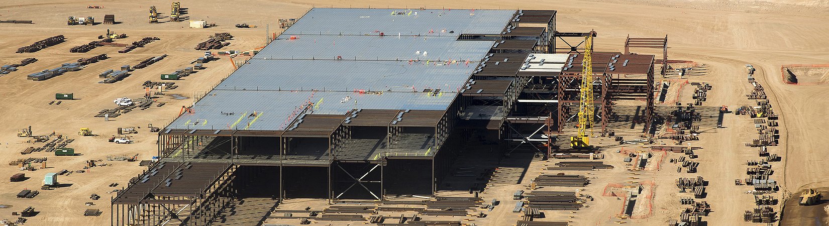 Tesla's Gigafactory has just produced its first battery cell