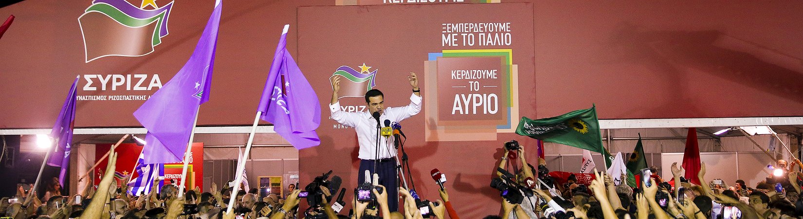Gregos voltam a escolher o Syriza