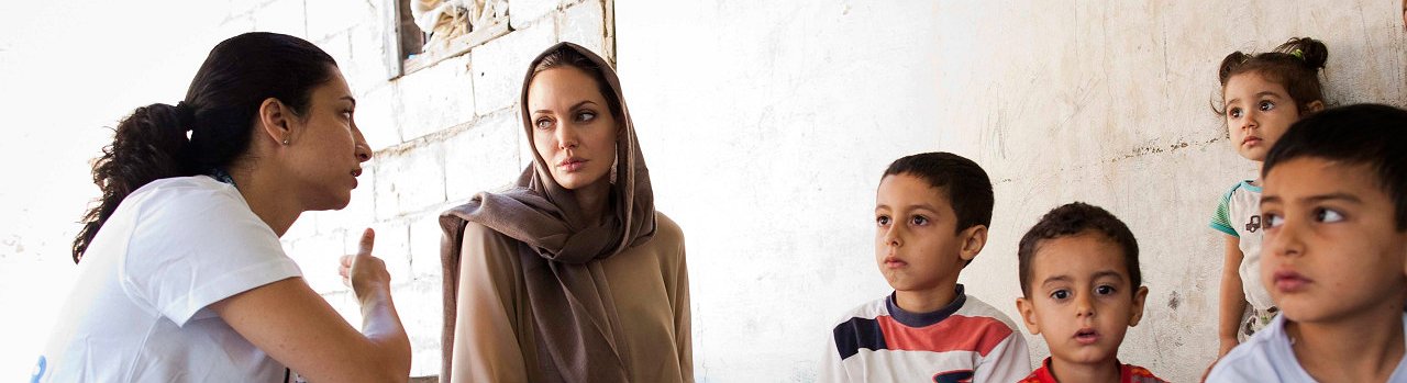 المشاهير الذين تضامنوا مع اللاجئين السوريين