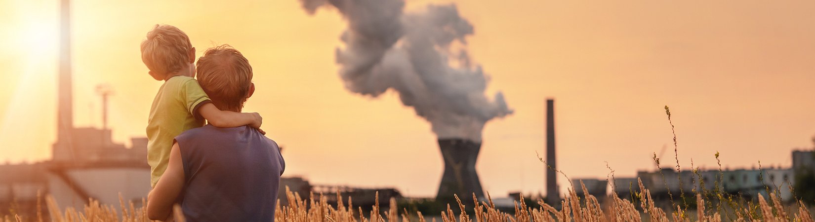 El aire limpio es bueno para la industria