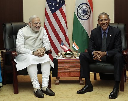 Obama e Modi encontram-se no Laos
