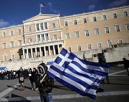 El Eurogrupo discute el rescate de Grecia