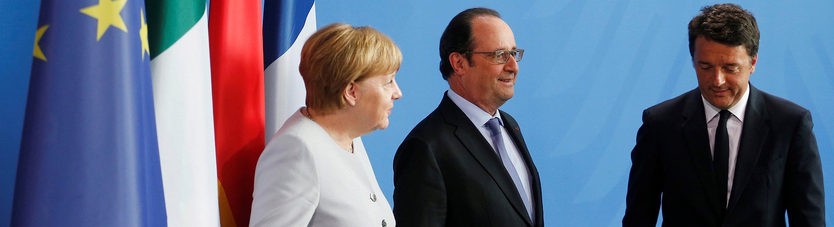 Líderes da Alemanha, França e Itália irão discutir o Brexit