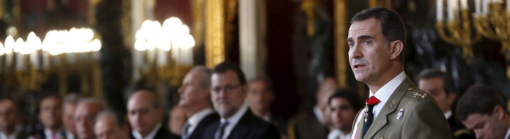 La monarquía española en tiempos difíciles