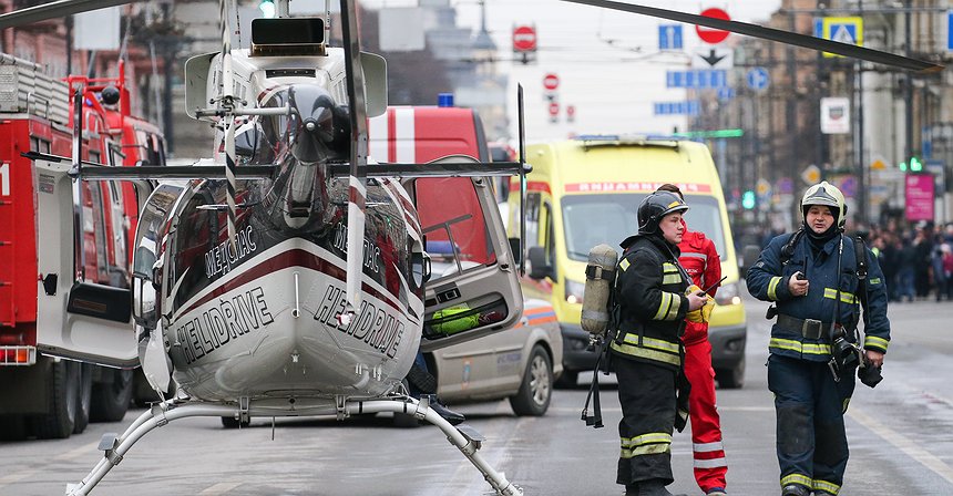 بالصور.. التفجيرات الإرهابية في مترو أنفاق سانت بطرسبورغ