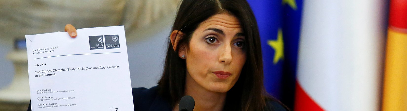 Raggi: no ufficiale alla candidatura di Roma alle Olimpiadi del 2024