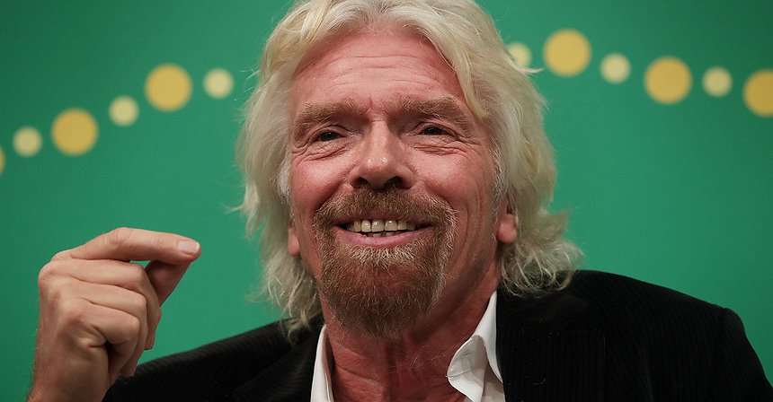 Richard Branson scrive in 4 lettere come farcela nel mondo degli affari