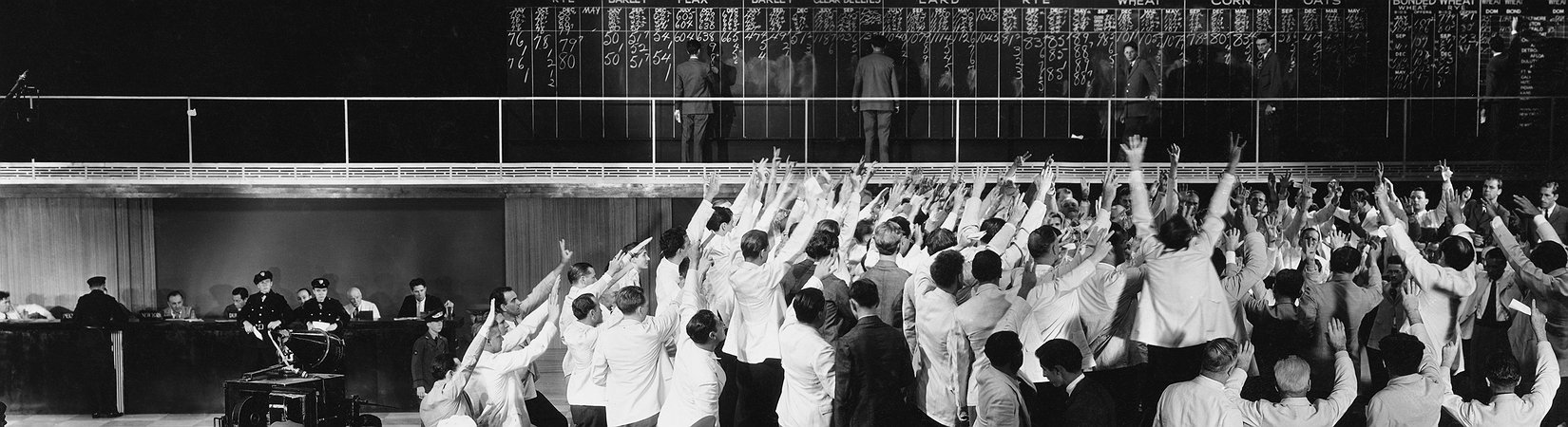 التاريخ الموجز لفشل عمل البورصات