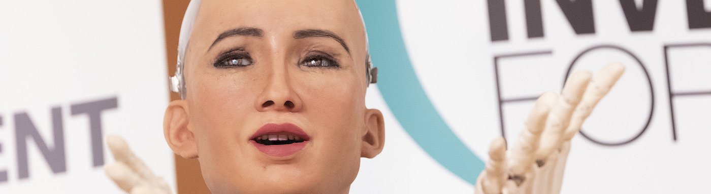 Una pintura NFT del robot Sophia es vendida por 688.888 $