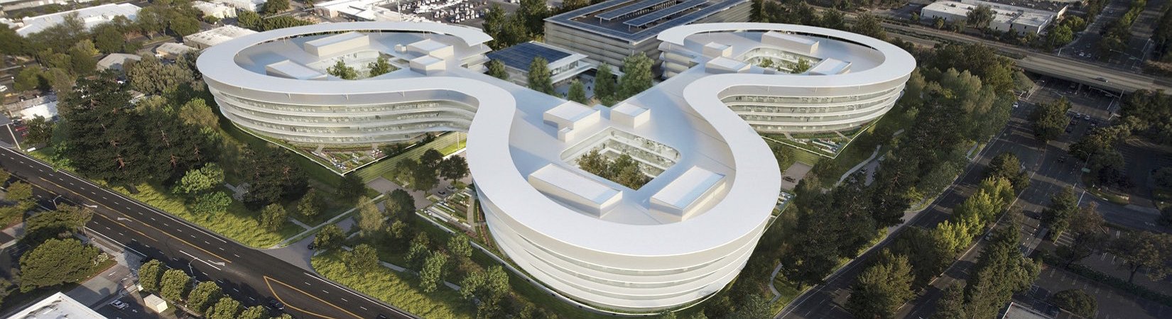 Uma olhadela ao novo campus da Apple