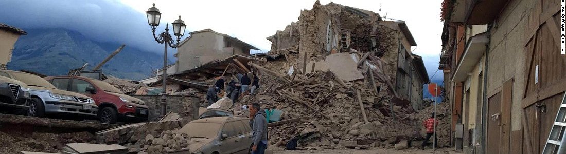 Un fuerte terremoto sacude el centro de Italia