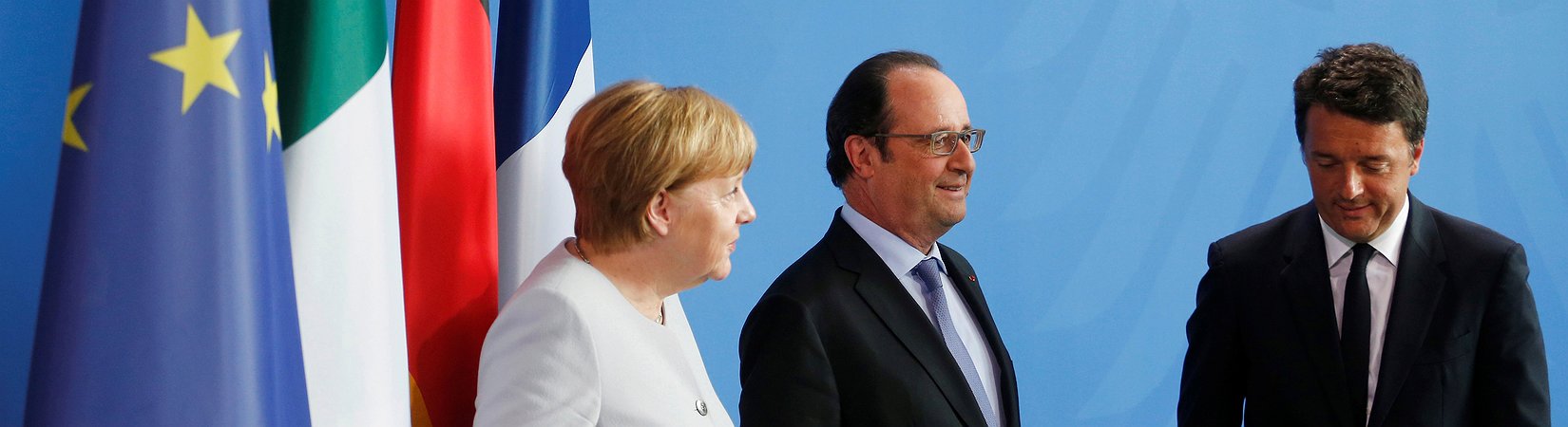 Merkel, Hollande y Renzi se reunirán para discutir el Brexit