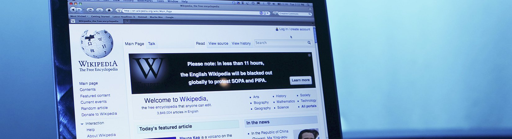 من يحكم ويكيبيديا