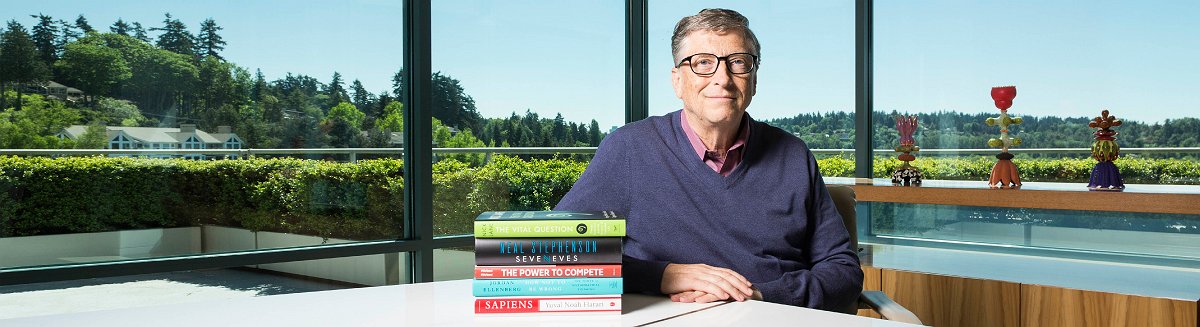  Las lista de lectura de verano de Bill Gates