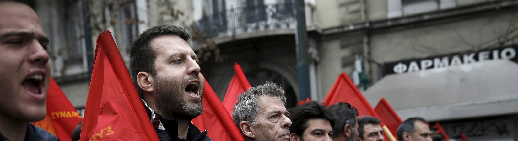 FOTO: proteste in Atene contro la riforma delle pensioni