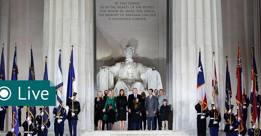 L'insediamento di Donald Trump alla Casa Bianca