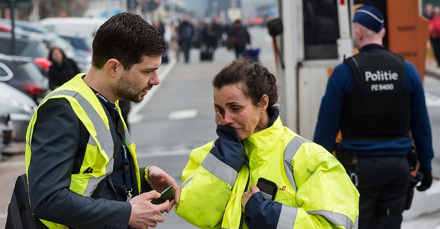 FOTO: serie di esplosioni a Bruxelles