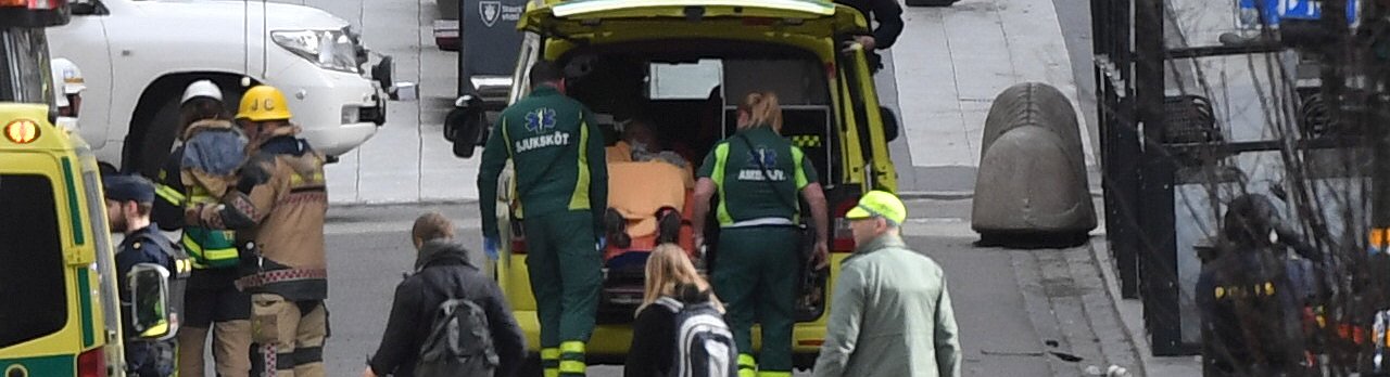 FOTO: Attentato terroristico in Svezia