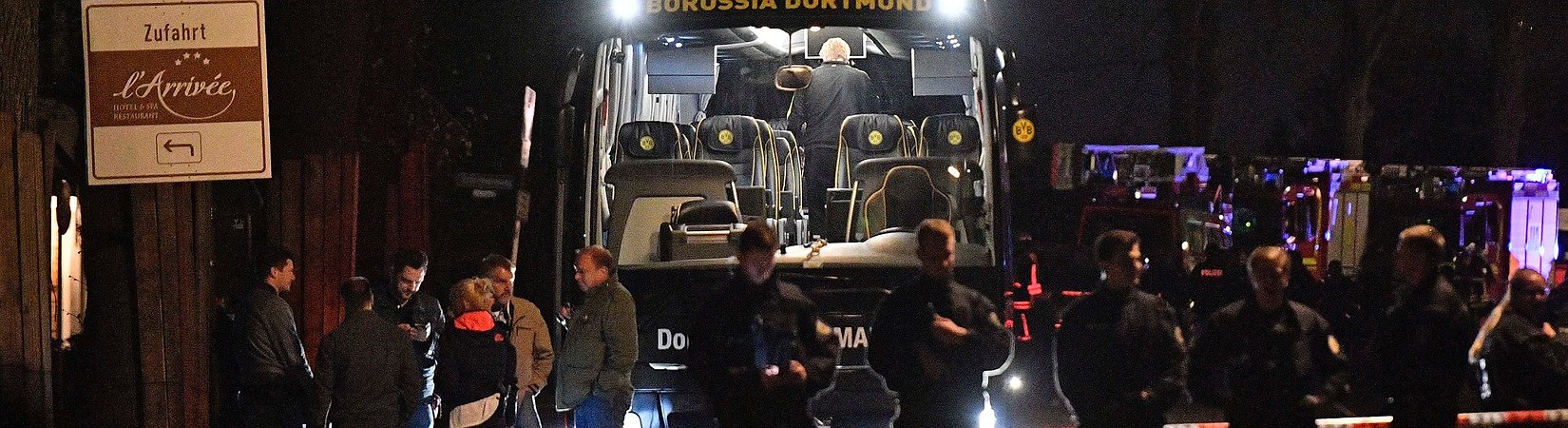 La policía alemana busca al autor del ataque al autobús del Borussia de Dortmund