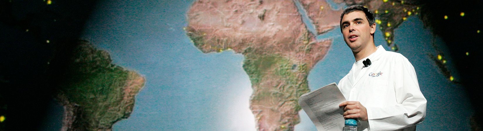 Larry Page quer mudar o mundo