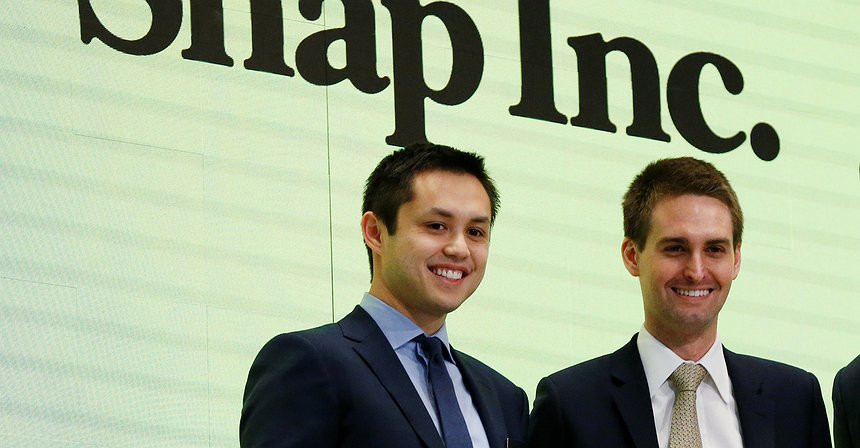 A Snap e os “seus” milionários