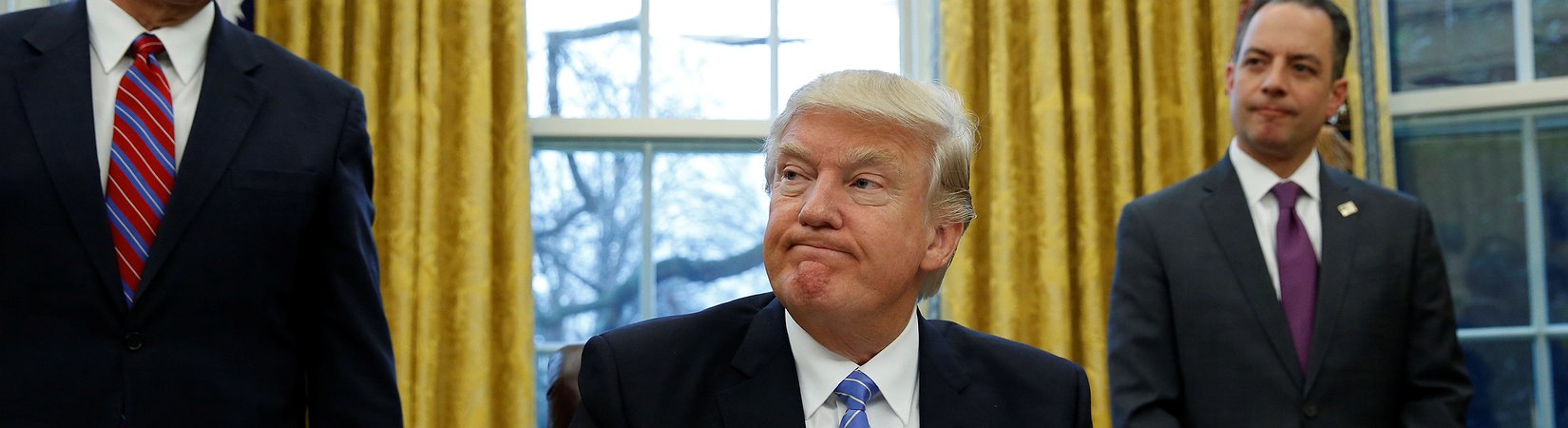 Donald Trump: medidas polémicas no primeiro dia de trabalho