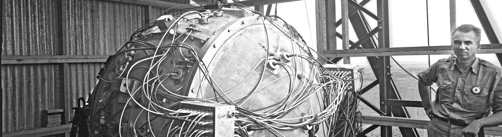 Así fue la primera bomba atómica del mundo