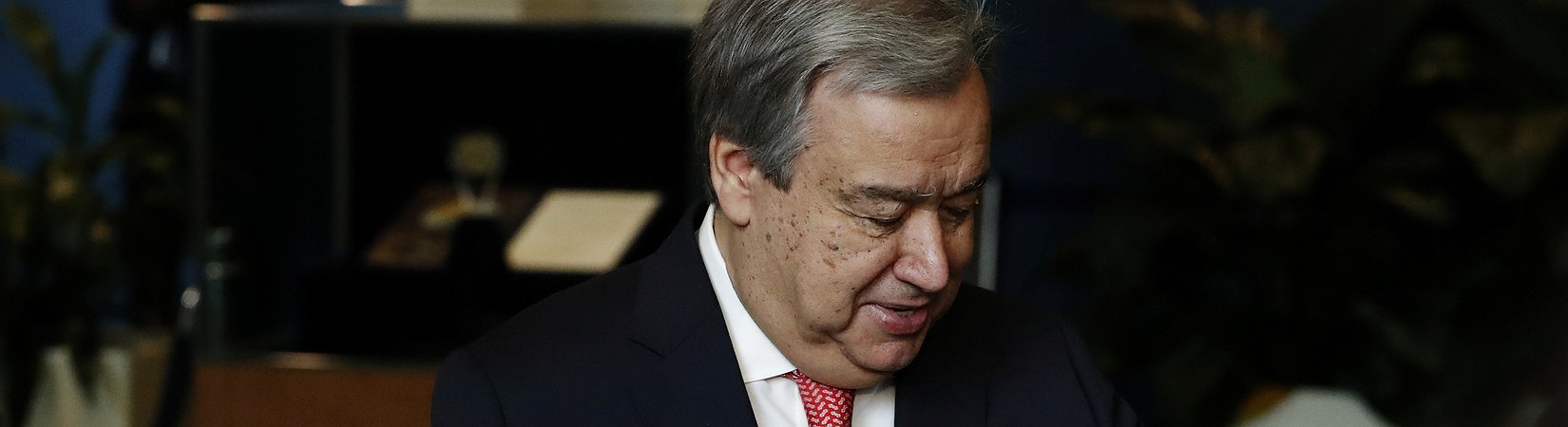 Guterres quer reunir com Trump “logo que seja possível”