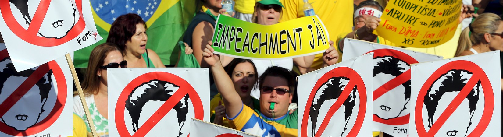 Multidões contra Dilma