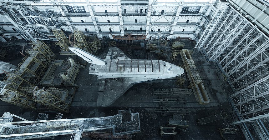 Fotografias mostram naves espaciais soviéticas abandonadas