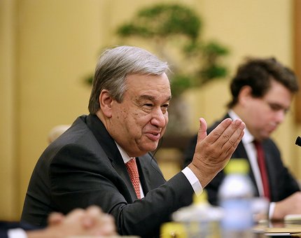 António Guterres toma posse como Secretário-Geral das Nações Unidas