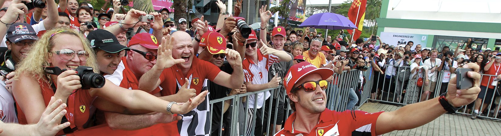 F1 Champ Fernando Alonso on Pole With KODAKOne