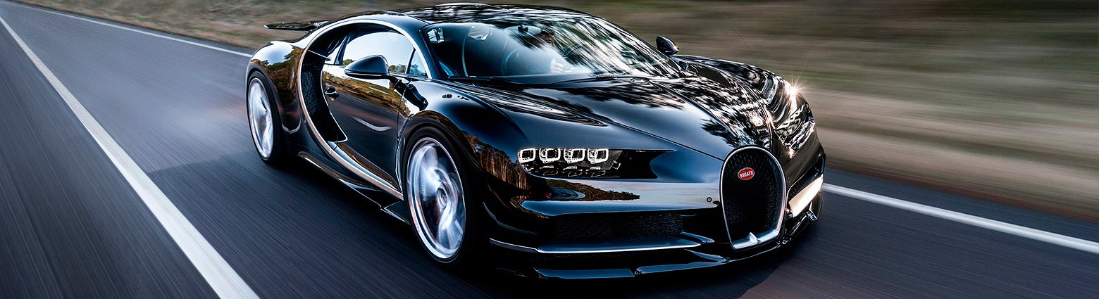 Arriva Chiron, la Bugatti dei record