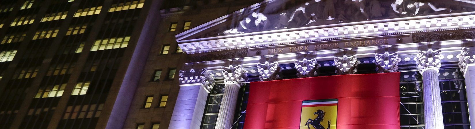 La Ferrari in pole position a Wall Street