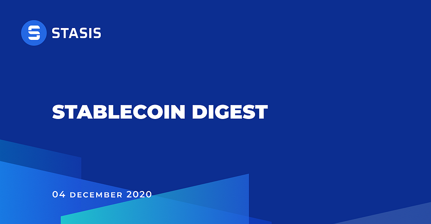 STASIS Stablecoin Digest 04.12.2020