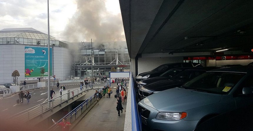 Due esplosioni all'areoporto di Bruxelles