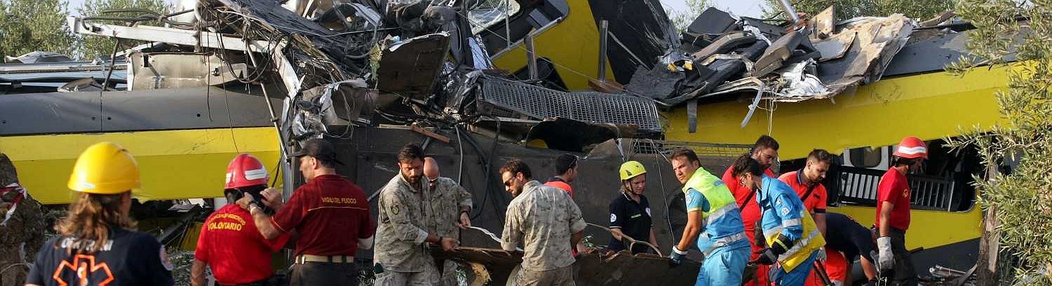 Scontro treni in Puglia: ci sono i primi nomi iscritti nel registro degli indagati