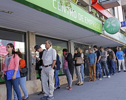 Portugal: país da zona euro onde a taxa de desemprego mais caiu