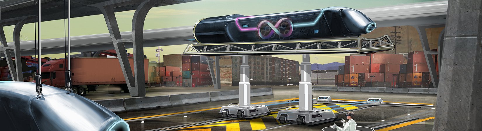 Así funcionará Hyperloop - el tren supersónico del futuro
