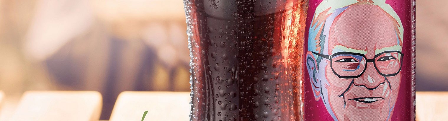 La cara de Warren Buffett adornará las latas de Cherry Coke en China 