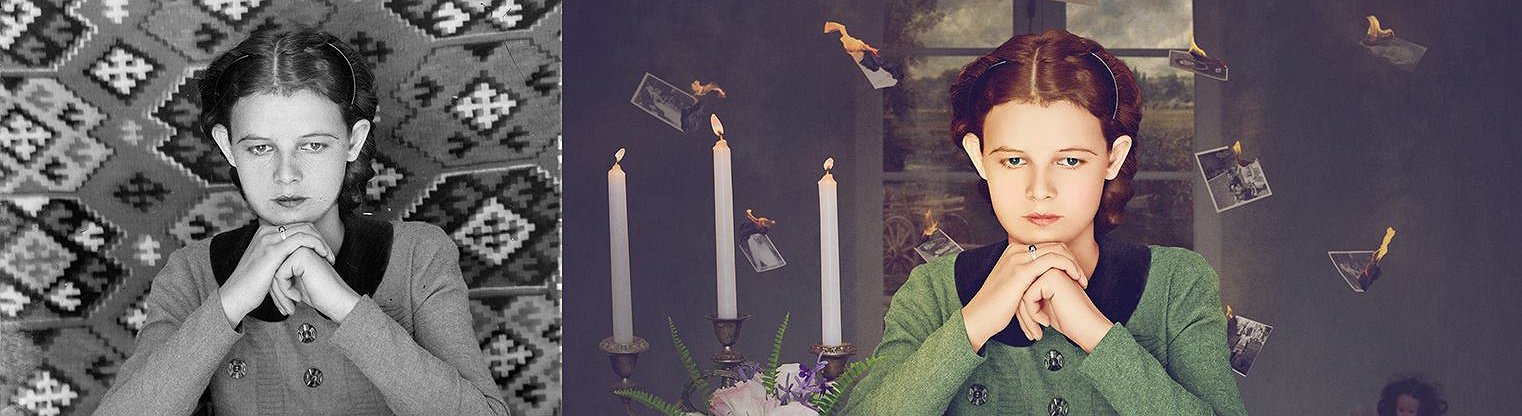 10 foto di inizio ‘900 trasformate in opere d’arte surreali e magiche