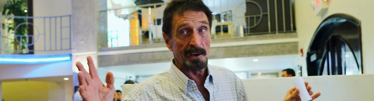 John McAfee Releases New Crypto Trading Platform