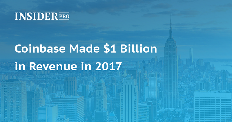 coinbase revenue 2017