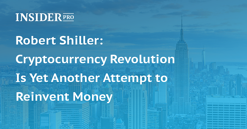 cryptocurrency shiller comments