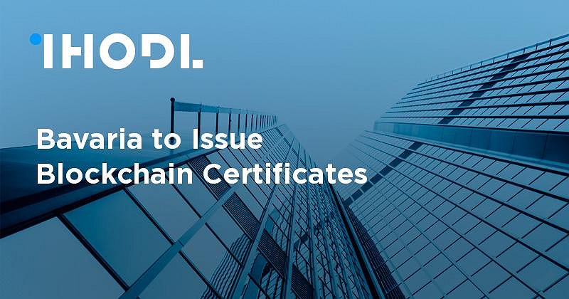 Bavaria to Issue Blockchain Certificates | News | ihodl.com
