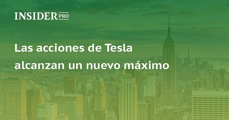 Las acciones de Tesla alcanzan un nuevo máximo | Noticias | ihodl.com