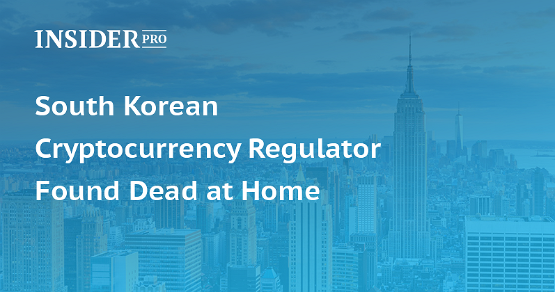 cryptocurrency regulator found dead