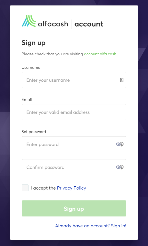 How to Buy Cryptocurrency with Fiat Using Alfacash Store?