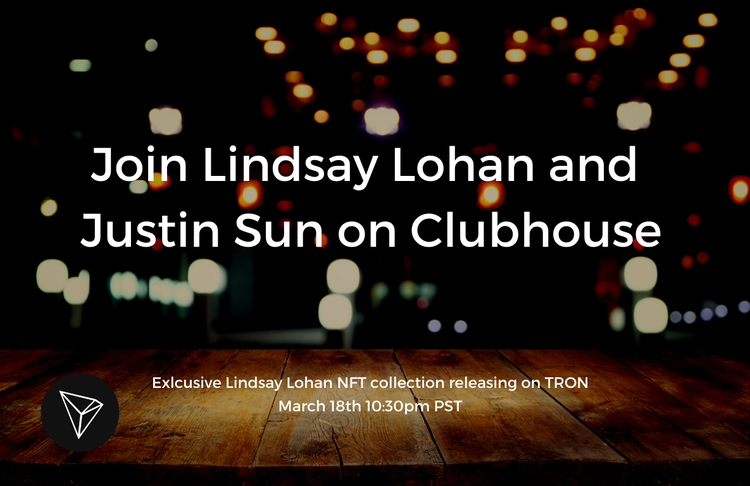 Lindsay Lohan to Release Exclusive NFT Collectibles On TRON