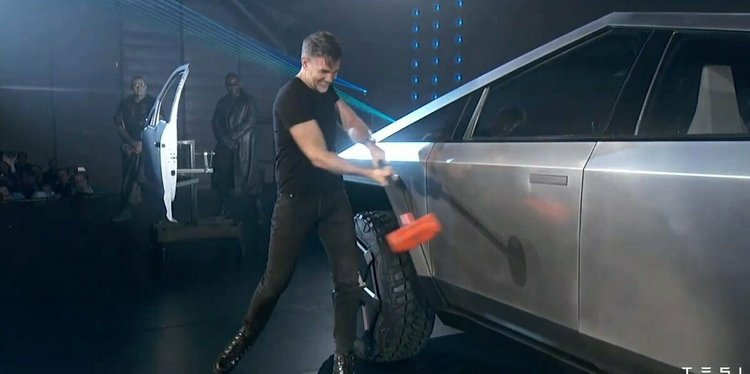 Tesla Rolls Out Its Electric Pickup Truck